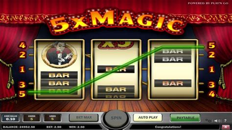 5x Magic Slot Machine Game by Play'n GO .